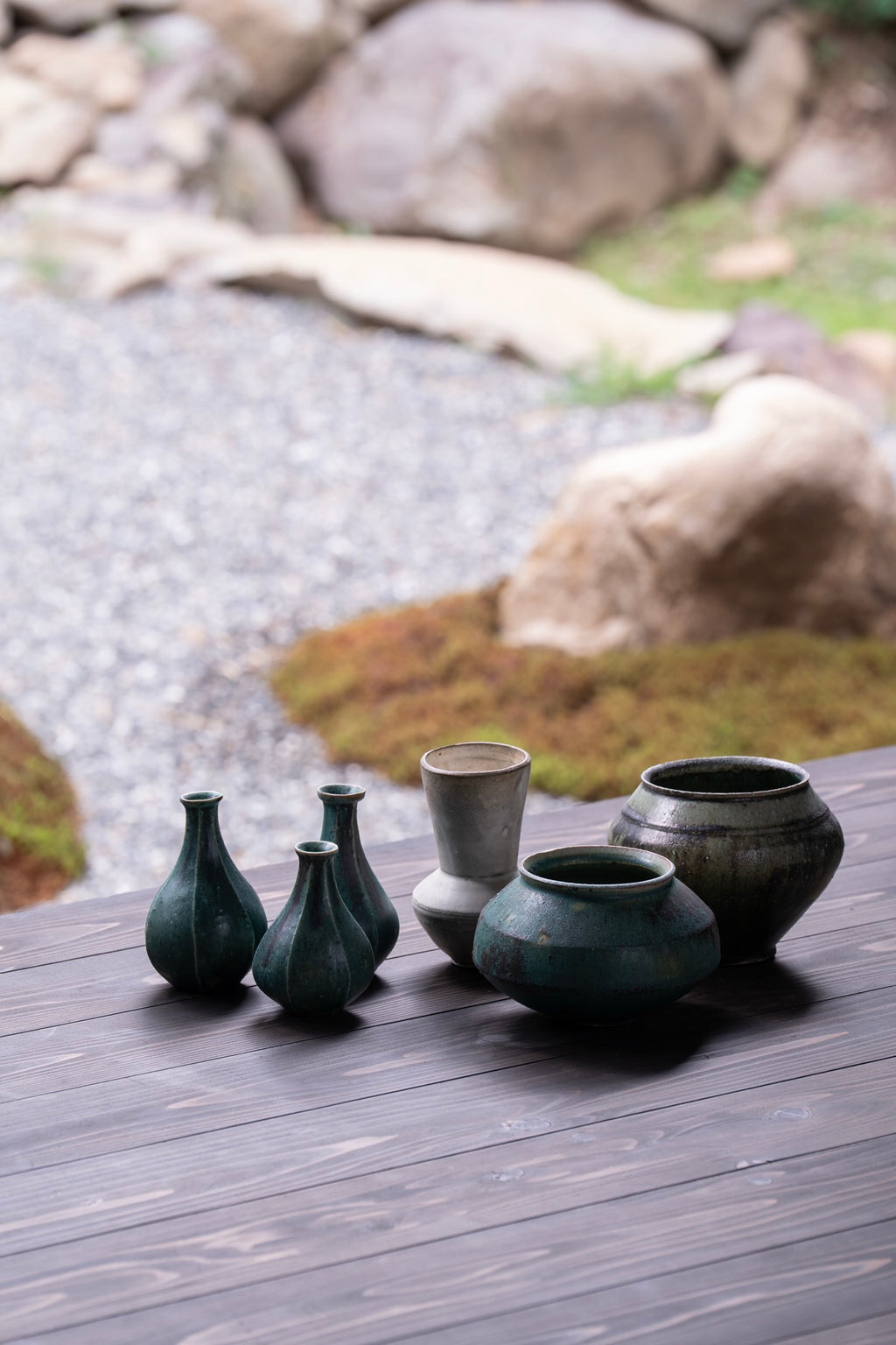 境道一 / 粉引花入