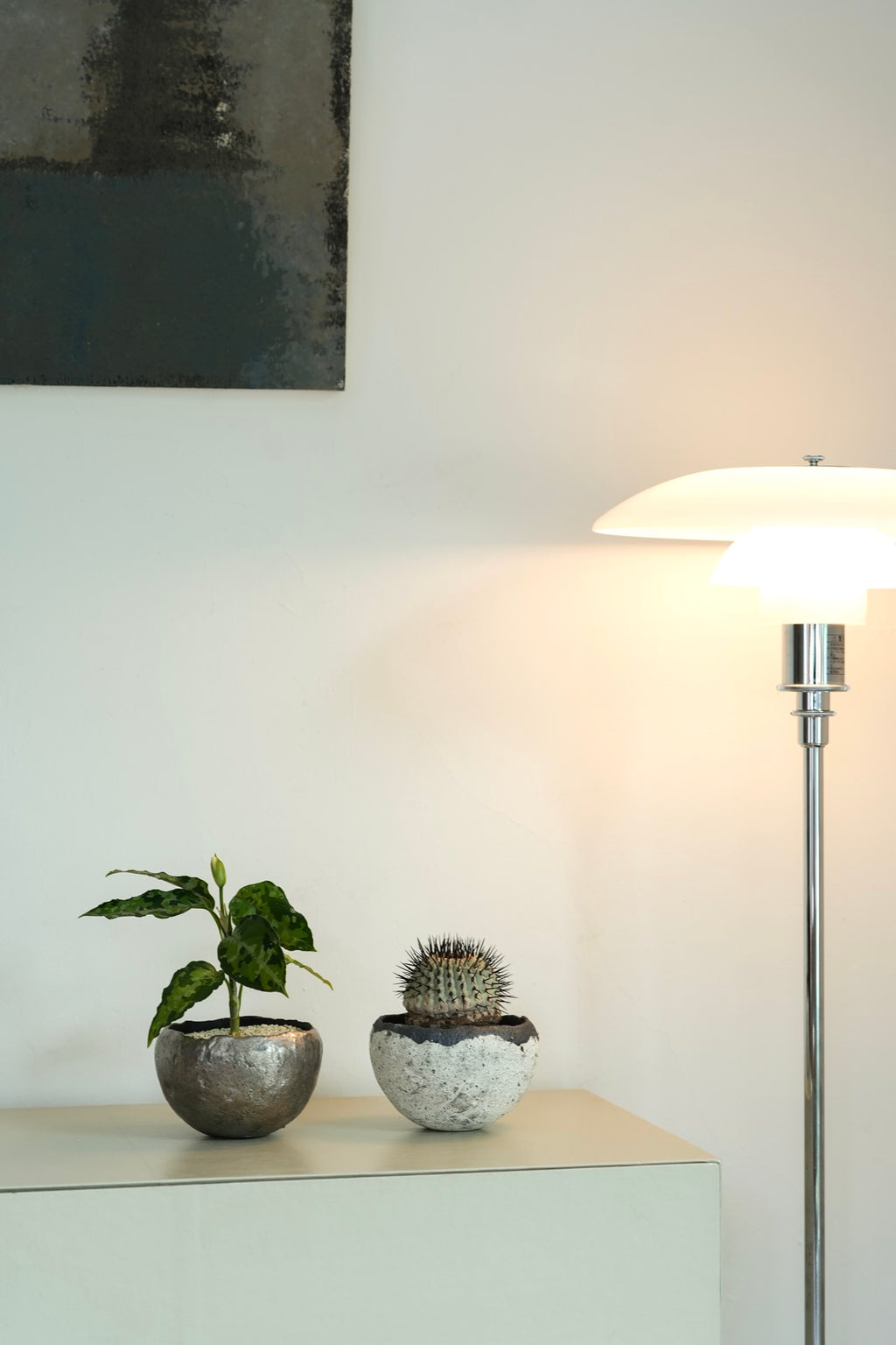 村上躍 / 黒焼締植木鉢