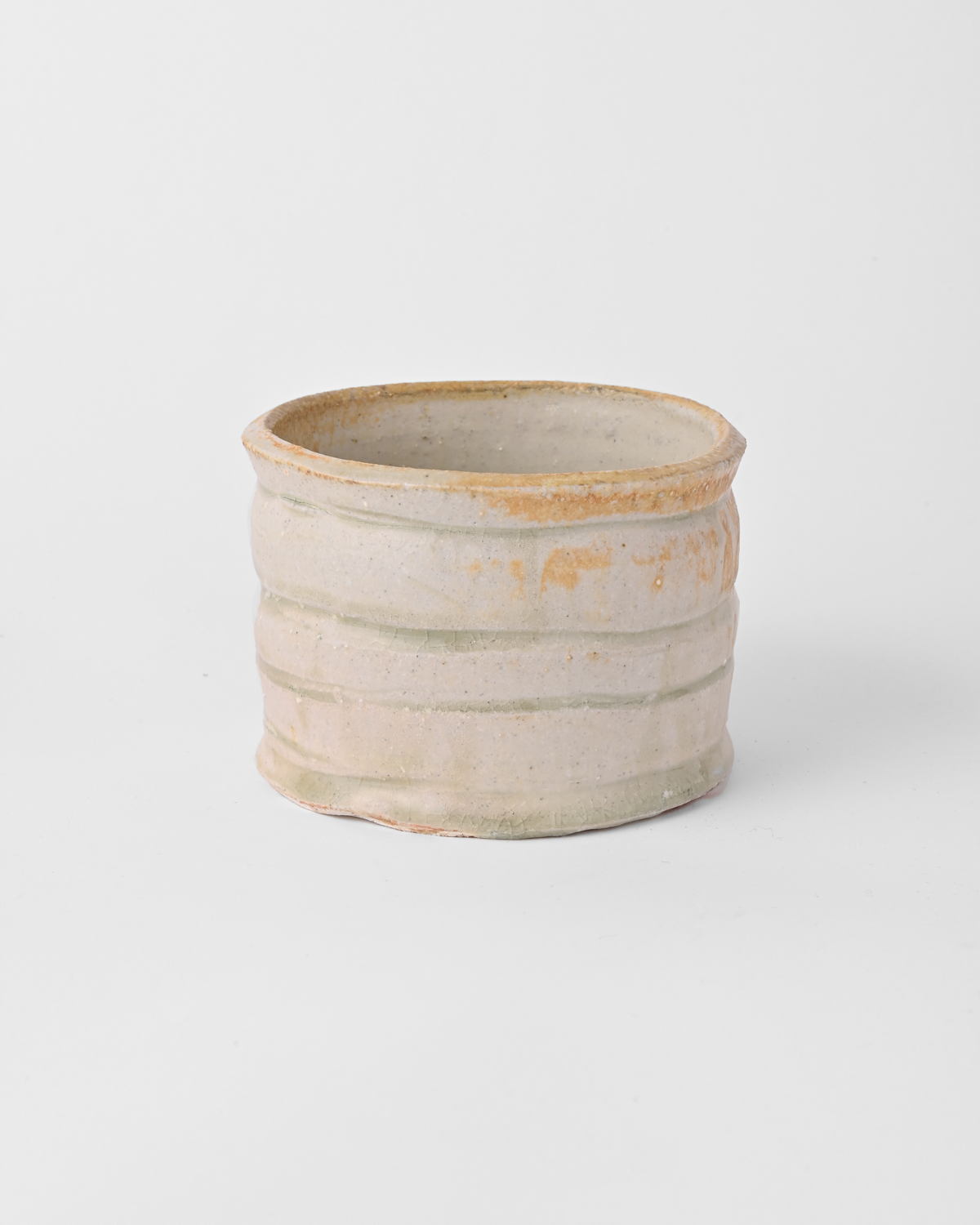 境道一 / ミモザ釉植木鉢 A