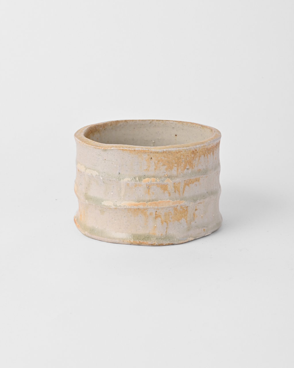 境道一 / ミモザ釉植木鉢 B