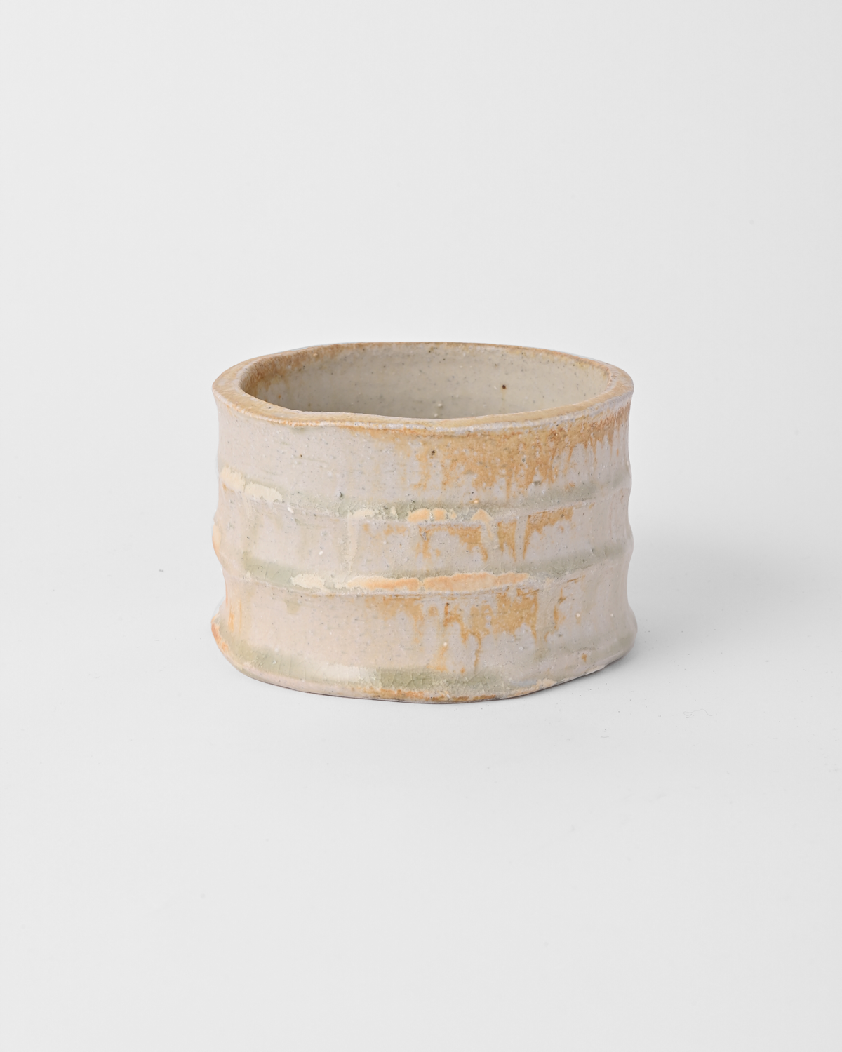 境道一 / ミモザ釉植木鉢 B