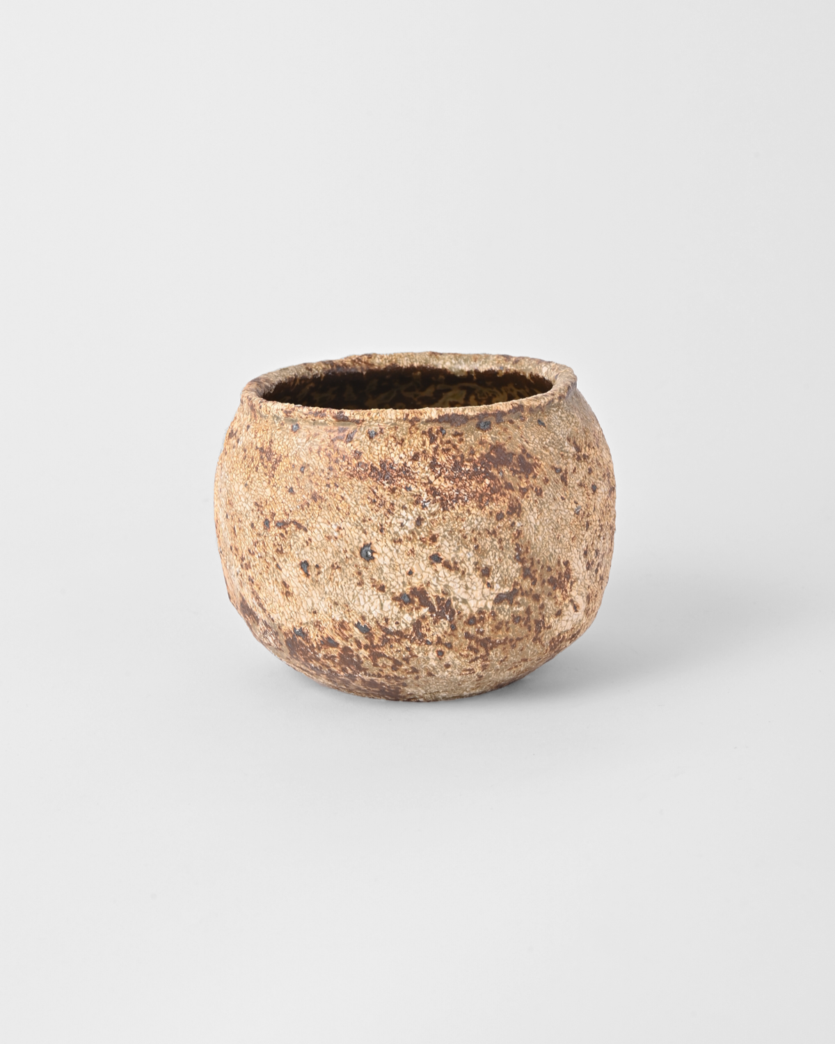 境知子 / 刷毛目植木鉢 D