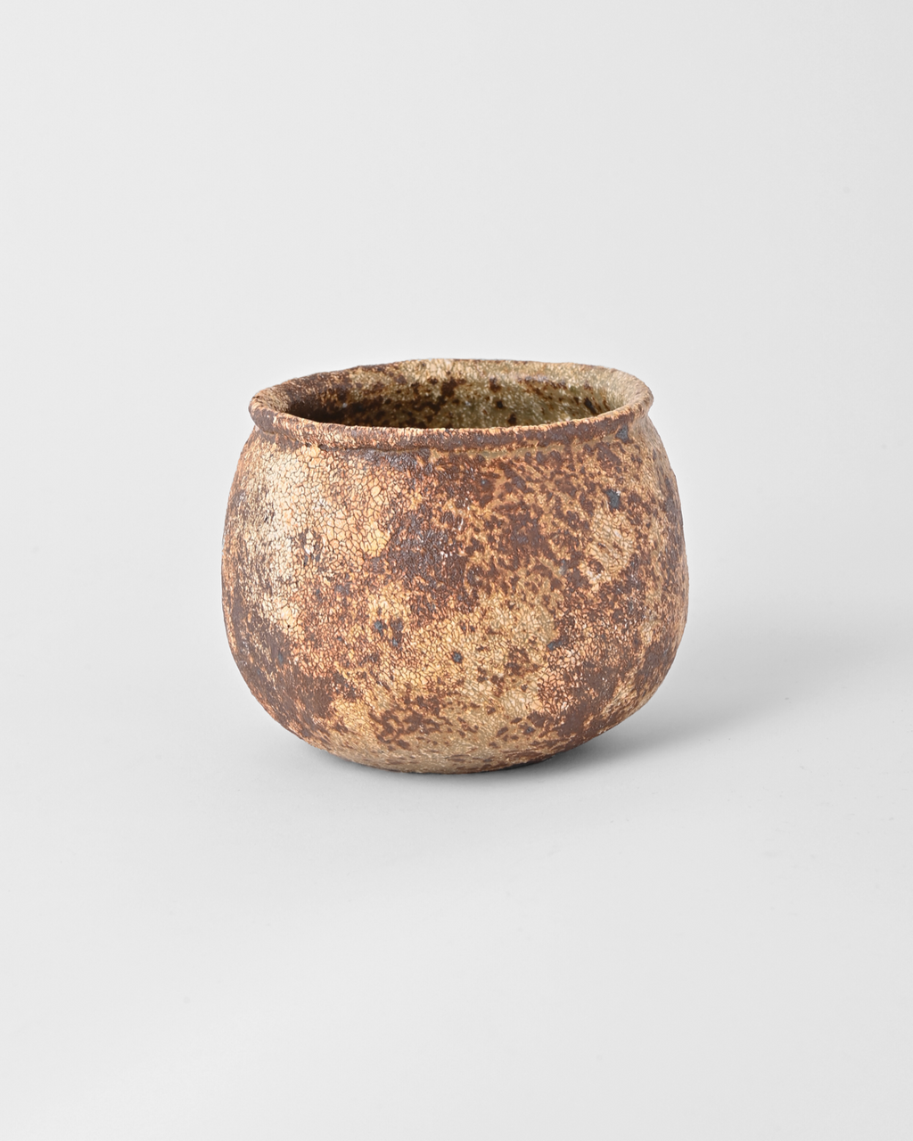 境知子 / 刷毛目植木鉢 E