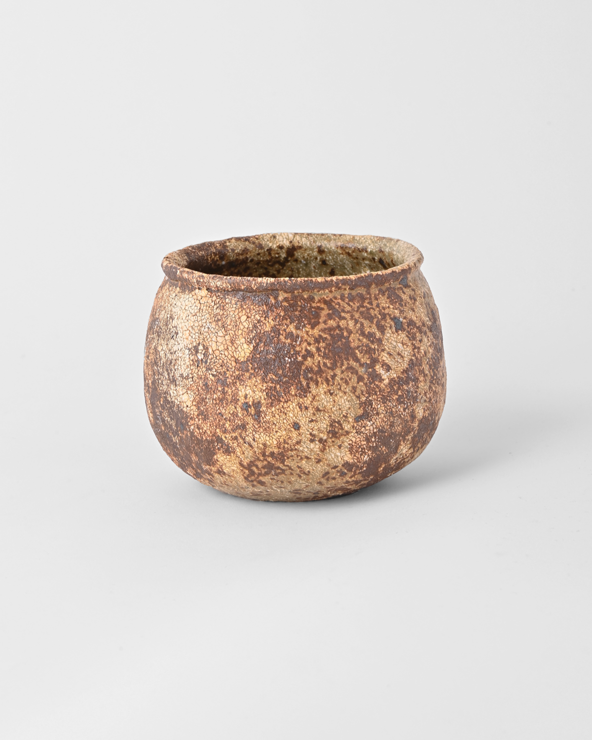 境知子 / 刷毛目植木鉢 E