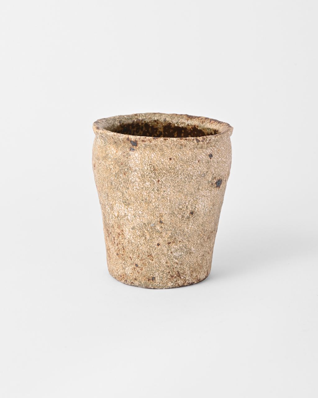 境知子 / 刷毛目植木鉢 F