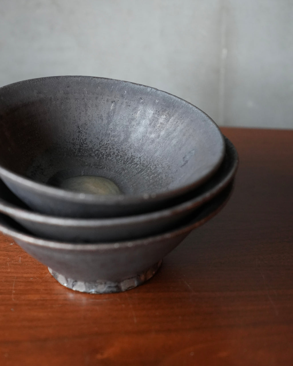 Shohei Ono / “Black Shino” Shallow Bowl