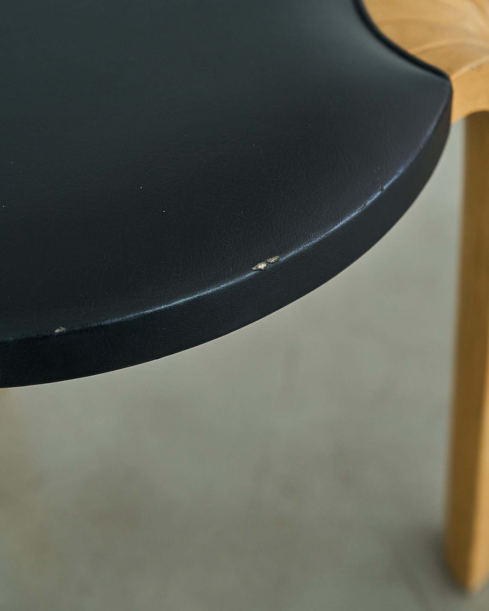 Alvar Aalto / X600 Stool Leather 1960s B