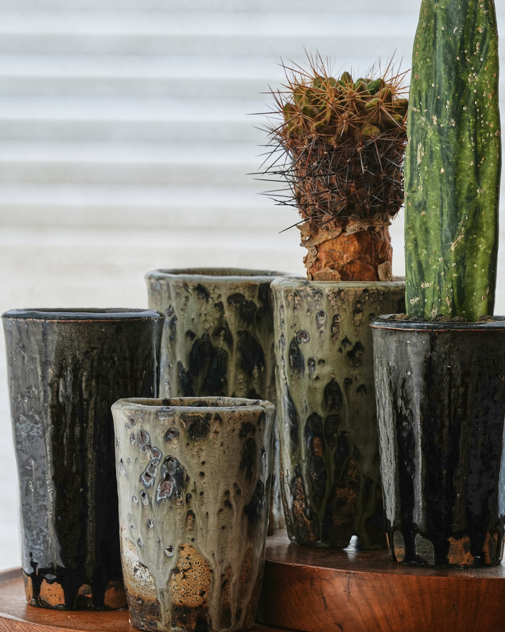Shohei Ono / “Black Kesho” Plant Pot Large A