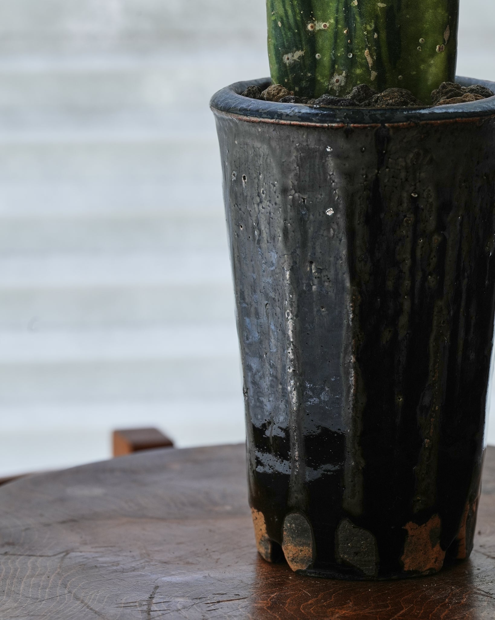 Shohei Ono / “Black Kesho” Plant Pot Medium B