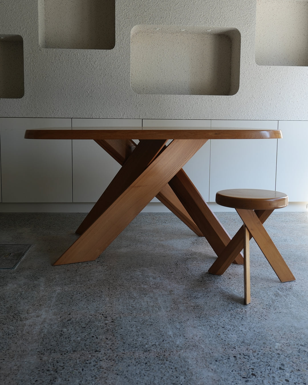 Pierre Chapo / T35A Dining Table 1970~80s